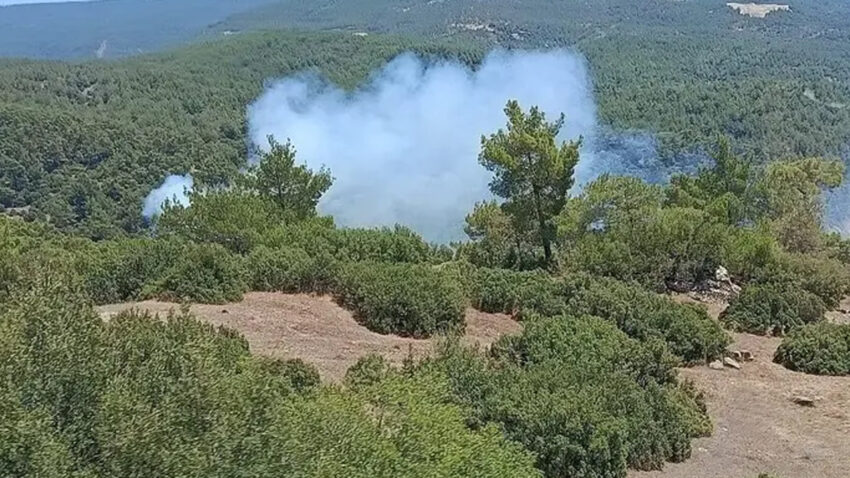 Cinedeki yangin itfaiye ekibin yogun calismasi neticesinde sonduruldu GKgl732m